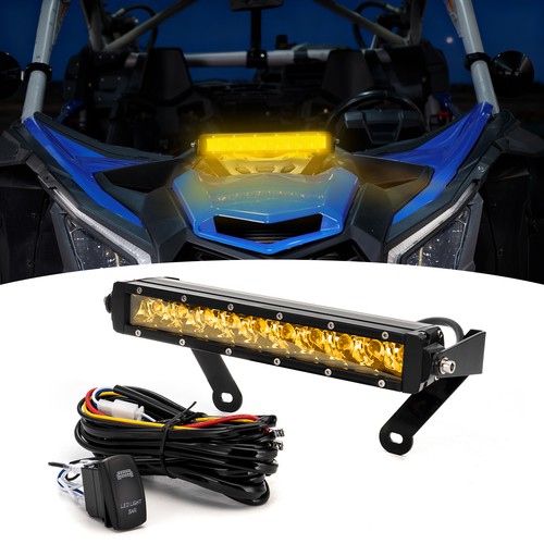 Shock tower amber led - 12",